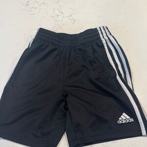 Kids Adidas Black Shorts